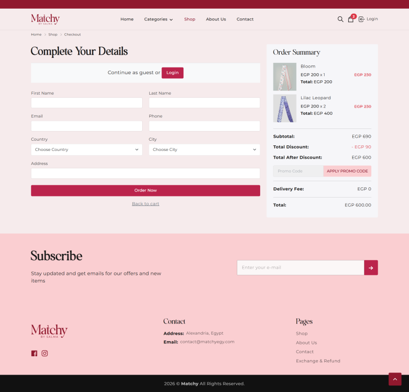 E-Commerce Store